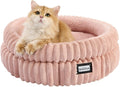 Cama para gatos Balance, cama redonda lavable para gatos domésticos, cama para mascotas de felpa supersuave de piel sintética