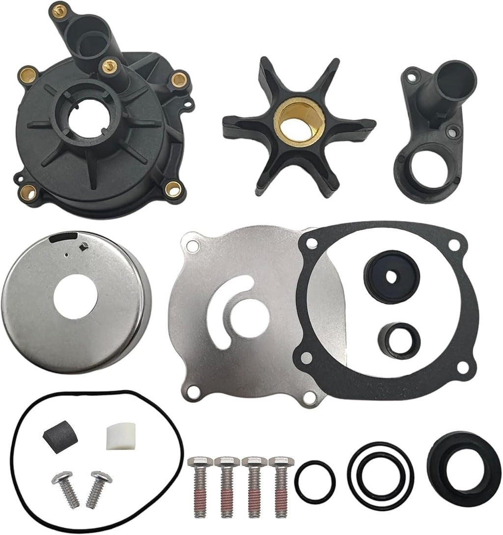 GHmarine 5001594 Kit de reparación de bomba de agua con carcasa para motores Johnson Evinrude V4 V6 V8 de 85-300 HP 395060 390768