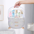Ptesly Organizador de maquillaje de regalo para niñas, cuidado de la piel y almacenamiento de joyas, estuche de exhibición de cosméticos, soporte de maquillaje, organizador de baño