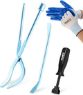 Kit de herramientas para frenos de tambor Orion Motor Tech, juego de 3 piezas para ajuste de frenos de tambor con compresor de muelles de freno y palanca para frenos, alicates de doble extremo para la extracción e instalación de muelles de freno.