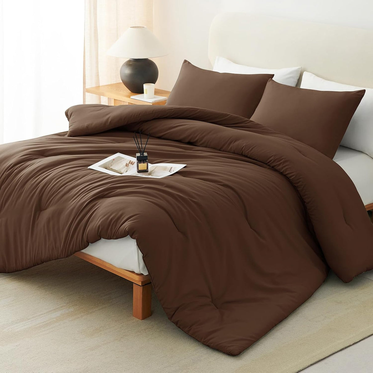 CozyLux Juego de edredón extragrande