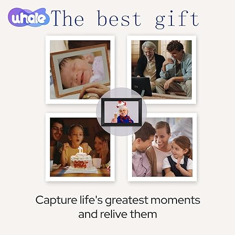 Uhale Digital Picture Frame 10.1" WiFi 32GB | Pantalla IPS Touch HD