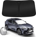 Parasol para parabrisas de automóvil compatible con Lexus NX NX250 NX350 NX350h NX450h+ accesorios plegable para ventana delantera Lexus NX NX NX250 NX350h NX450h+
