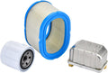 Kit de Filtro de Combustible Aceite Aire para Cummins Onan Diesel, Compatible con RV QD Series HDKAH HDKAK HDKAJ/HQD Series HQDPA HQDPC, Reemplaza 149-2513 122-0833 140-2897 FF236 AF27906 LF3591