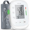 Monitor de presión arterial, tensiómetro de brazo con brazalete grande (8.7"-16.5"), monitor de presión arterial automático de alta precisión para uso doméstico, monitor de presión arterial manual para brazo, 2 * 99 memorias
