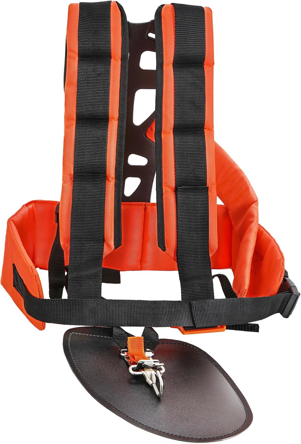 VIABRICO Correa de hombro acolchada universal ajustable para desbrozadora, arnés para cortasetos, arnés de nailon de doble hombro para desbrozadora