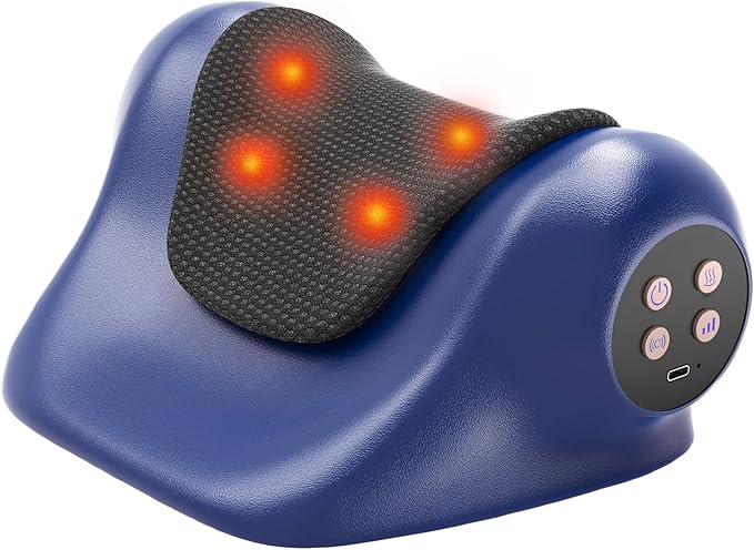 Masajeador de Cuello y Hombros Stebeauty con Calor | 3 en 1 Inalámbrico 3 Modos | 2000mAh