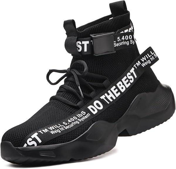 Furuian Zapatos con Punta de Acero para Hombres y Mujeres, Zapatillas de Seguridad cómodas
