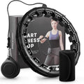 Hula Hoop Fitness con Peso | Talla Extra, 32 Eslabones Desmontables | Masaje y Ejercicio 2 en 1