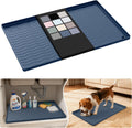 Alfombrilla impermeable de silicona URMONA para debajo del fregadero, 56 x 35,5 cm, para estantes de cocina y baño, protector de armarios y encimeras, organizadores y almacenamiento, alfombrilla para arena de gatos, artículos esenciales para mascotas
