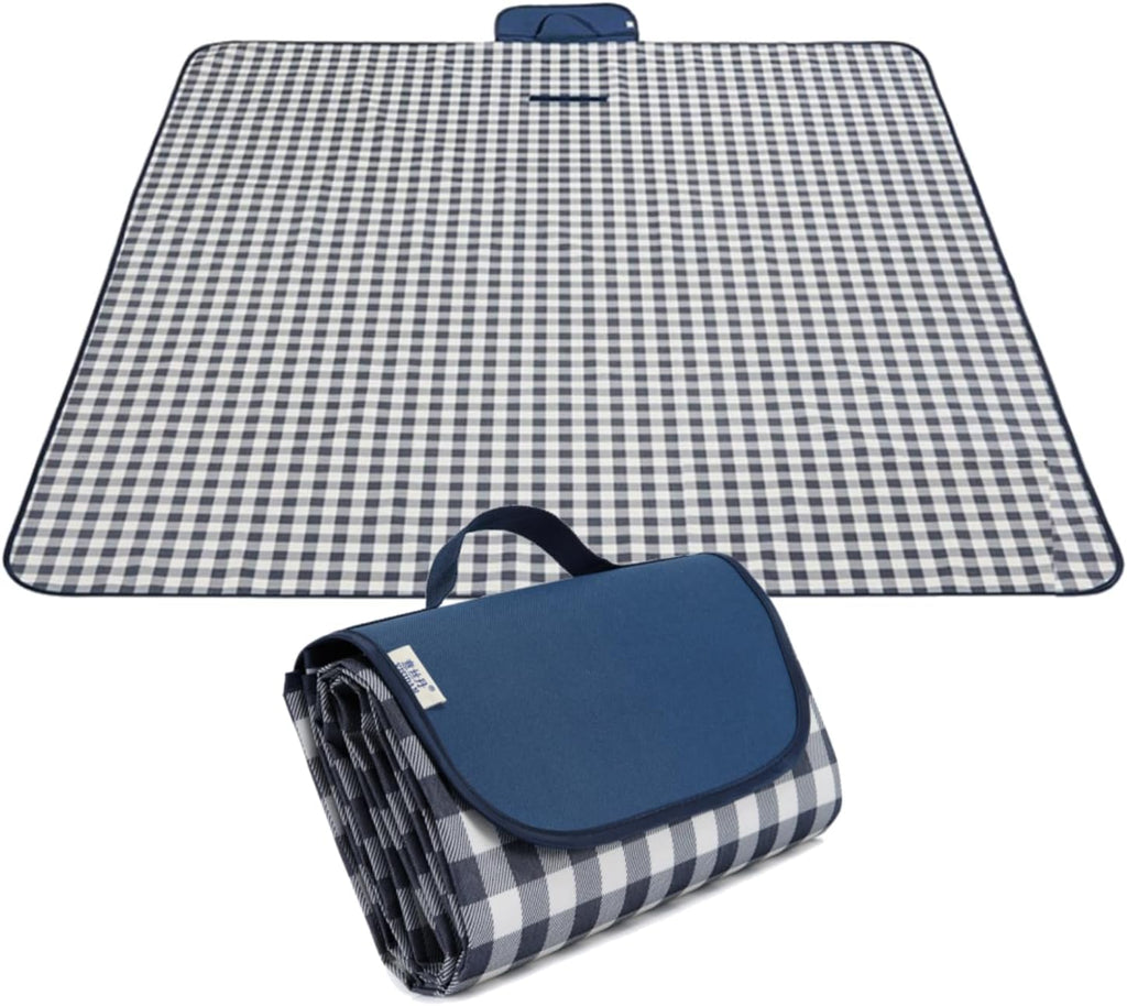 Alfombra de picnic grande Demeras, impermeable, para exteriores, tela Ox