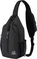 Mochila bandolera Waterfly RFID para viajes, senderismo y uso diario.