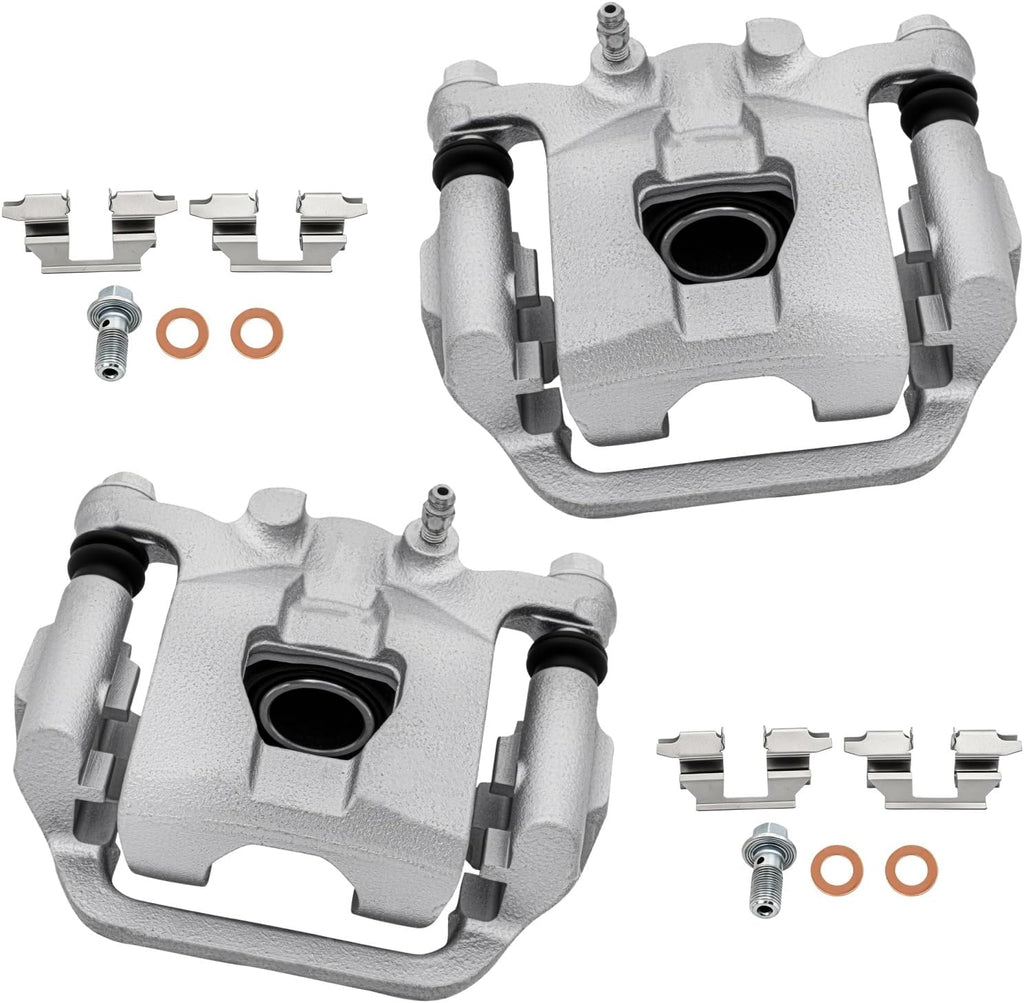 Set Calipers de Freno Traseros CCIYU 19B2780 19B2781 para Nissan Altima 2002-2025 y Maxima 2003-2008 2019-2023 con Soporte OE