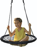 Columpio redondo de red para árbol con cuerdas para colgar Marca: PLAYBERG