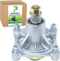 Conjunto de mandril POSEAGLE 587125201 con polea 539113962. Reemplaza los números de pieza Husqvarna 587125201, 532174356, 539107515, 532174358, 587255601 y 588586601 para plataformas Husqvarna de 46", 54", Z246, RZ4623, RZ46I, RZ5424 y RZ4621.