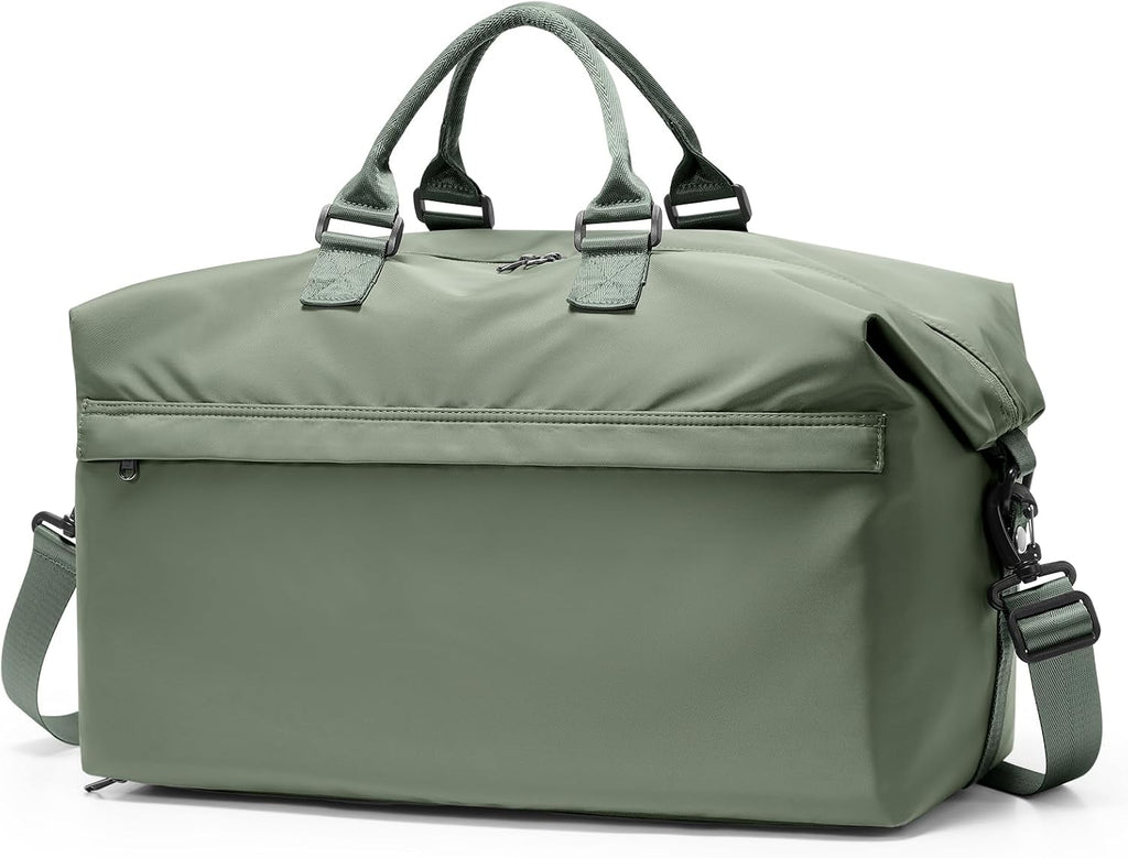 Bolsa de viaje tipo loft, bolsa de fin de semana con compartimento para zapatos, bolsa de viaje para artículos personales, bolsa de gimnasio