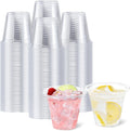 BYSNOW 250 Vasos de Plastico Transparente 9oz | Desechables para Fiestas | Resistentes y Aptos para Alimentos | para Vino, Jugo y Coctel