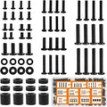 Kit Universal de Tornillos para Soporte de TV — M4 M5 M6 M8 con Arandelas y Espaciadores VESA, hasta 80 Pulgadas