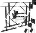 GoldOrcle Kit Anti Descuelgue para Porton | Refuerzo de Esquina Servicio Pesado | Soporte para Portones de Madera con Pestillo Autocierre | 2 Sets