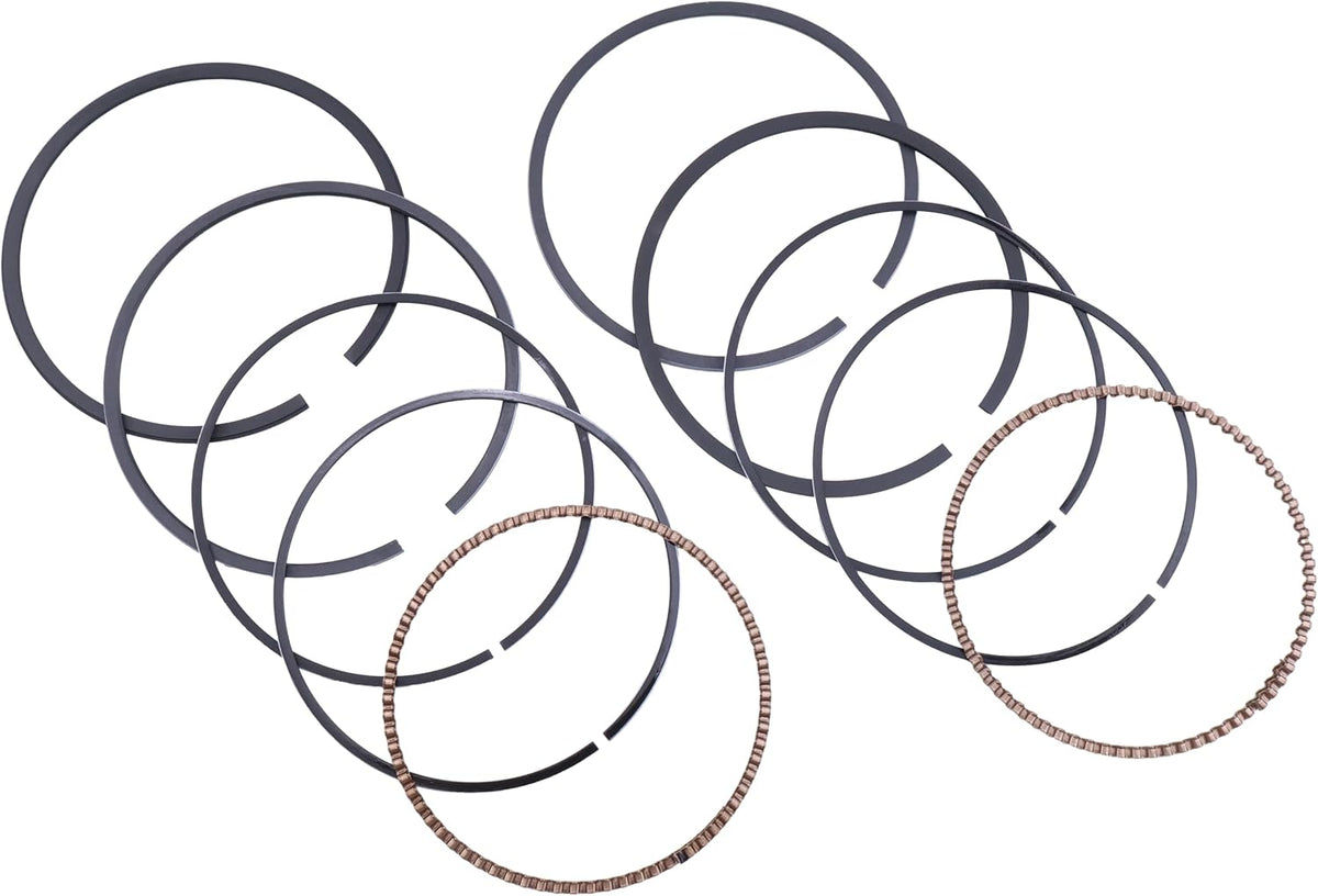 SUKATC 2 juegos de aros de pistón estándar 130086025 13008-6025 Compatible con los modelos de motor Kawasaki KAF620