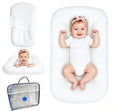 Tumbona para bebé recién nacido de 0 a 18 meses, asientos y tumbonas para el suelo de diseño biónico para bebés para el hogar y viajes, tumbona de algodón orgánico suave para bebés, regalos para baby | Regalos para baby shower