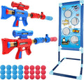 Juego de Pistolas de Aire para Niños – Solo Vienen 16 Bolas y 1 Mirilla | 2 Blásters + Objetivo Temática Naval