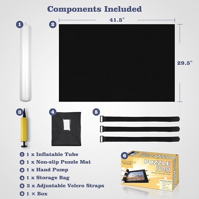 Juego de alfombrillas enrollables para rompecabezas, almacenamiento portátil, soporte mágico, Matt Rollup 2000, 1000, 500, 300 piezas, accesorios de Navidad, ideas para adultos, niños y niñas
