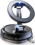 ANDERY Car Phone Holder for Magsafe [78+LBS Strongest Suction & 2400gf Magnetic] 360° Adjustable Car Phone Mount, Phone Holders for Your Car for iPhone 17 Pro Max 16 15 14 13 12 Air Plus, Carbon Fiber