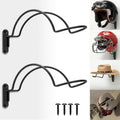 KOPKIO Soporte de Pared para Casco 2 Piezas | Perchero Organizador de Exhibicion | Para Casco de Moto, Beisbol, Ecuestre y mas, Sin Casco