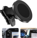 Soporte magnético para teléfono Surfcabin CNC para rejilla de ventilación de camión, soportes metálicos para teléfono para F150, compatible con Ford F150 2021-2026 y Super Duty F250 F350 F450 2021-2025 y la mayoría de teléfonos celulares.