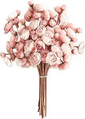 Floroom Flores Artificiales Ranunculus 18 pcs — Dusty Rose para Bodas y Decoración
