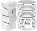 GREPHONE Cargador para iPhone de carga rápida, cargador de pared USB C de 20 W PD, paquete de 4 con cable de carga rápida de 1.8 m - Cargador rápido para iPhone 14/14 Pro Max/13/13 Pro/12/12 Pro/11/11