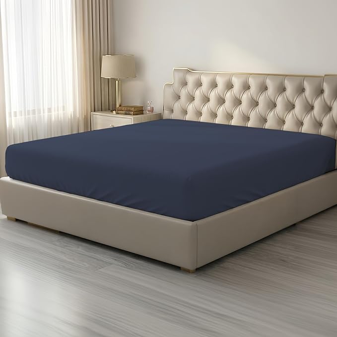 Sábana bajera individual HBHLFZ, suave y transpirable – 99 cm x 203 cm