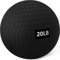 Balon Medicinal para Golpear Amazon Basics – Relleno de Arena, Superficie Antideslizante, Sin Rebote