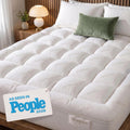 Niagara Sleep Solution Topper de Colchón Full 100% Algodón - Transpirable, Alivio Dolor de Espalda, Blanco