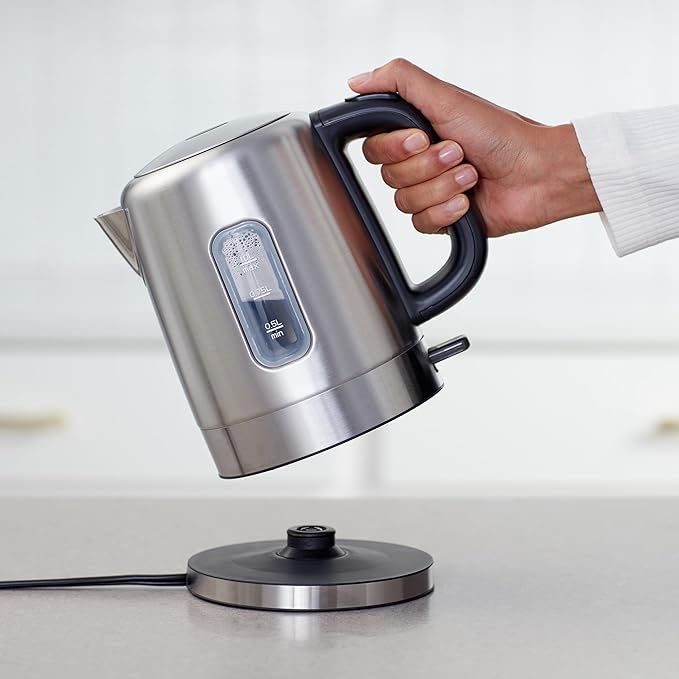 Hervidor eléctrico de acero inoxidable para té y café