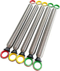 Colaxi 5 piezas Reformer Pilates Accesorios para equipo de Pilates Alambre Muelle de tensión de acero