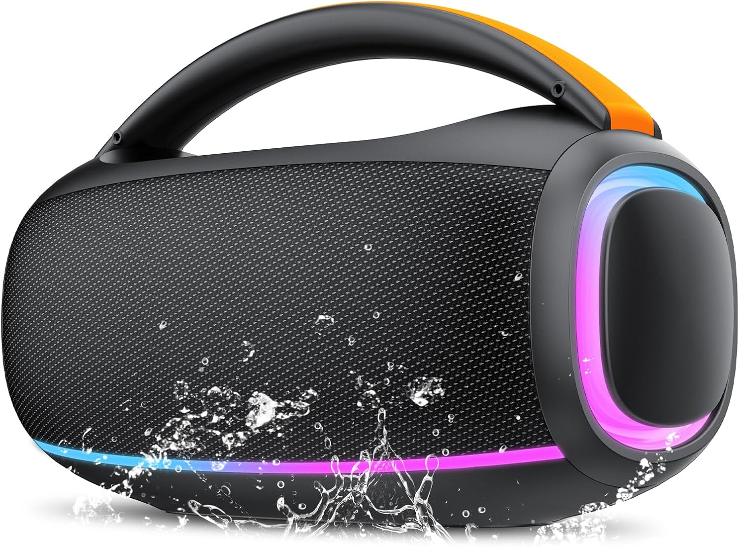 Ajblg Speakers Bluetooth Wireless: 80w Loud Speaker with Bass, 30H Playtime, IPX7 Waterproof, Large Speakers for Work, Outdoor, Workshop, Garage, Portable Speaker with TWS