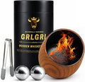 Vasos de whisky de madera carbonizada, regalos para hombres, taza de bourbon de moda antigua, regalos perfectos para papá, novio, marido, hermano o amantes del whisky, 1 paquete