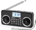Radio FM Digital Portátil con Altavoz Bluetooth, Reproducción TF/USB y Batería Recargable – Uso Interior y Exterior