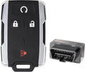 Control remoto de entrada sin llave Vurkcy para Chevrolet Silverado y GMC Sierra 2014-2020 / Chevy Colorado y GMC Canyon 2015-2021, M3N-32337100, 4 botones.