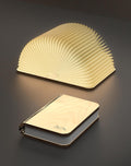 Lámpara de madera para libros ZBOLE de 12 cm (4,7 pulgadas), regalo para amantes de los libros, regalo de agradecimiento para profesoras, iluminación ambiental LED, iluminación magnética para la decoración del hogar y la biblioteca (arce).