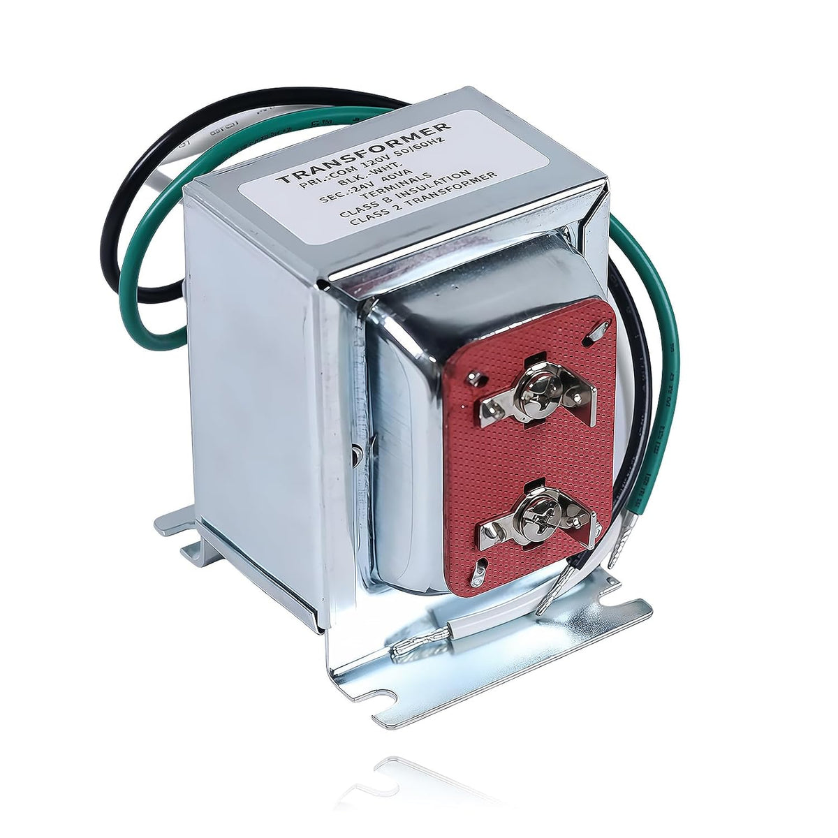 Transformador para Timbre 24V | Fuente de Poder 40VA AC, Adaptador para Termostato | Compatible con Timbres y Termostatos