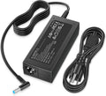 Cargador compatible con ordenadores portátiles HP de 65 W y 45 W con punta azul inteligente de 4,5 mm | Compatible con HP Pavilion x360 14/15/17, Envy 13/15, EliteBook ProBook Chromebook Stream Spectre | 19,5 V 3,33 A 710412-001