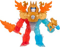 Heroes of Goo Jit Zu Goo-Tron Supreme — 3 Héroes en 1, Relleno de Goo, 35+ Frases, Luces y Ataque Triple