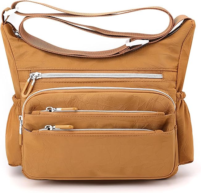 Bolso bandolera casual con bolsillo para mujer, bolso de hombro para uso diario, viajes, bolso de moda para mujer