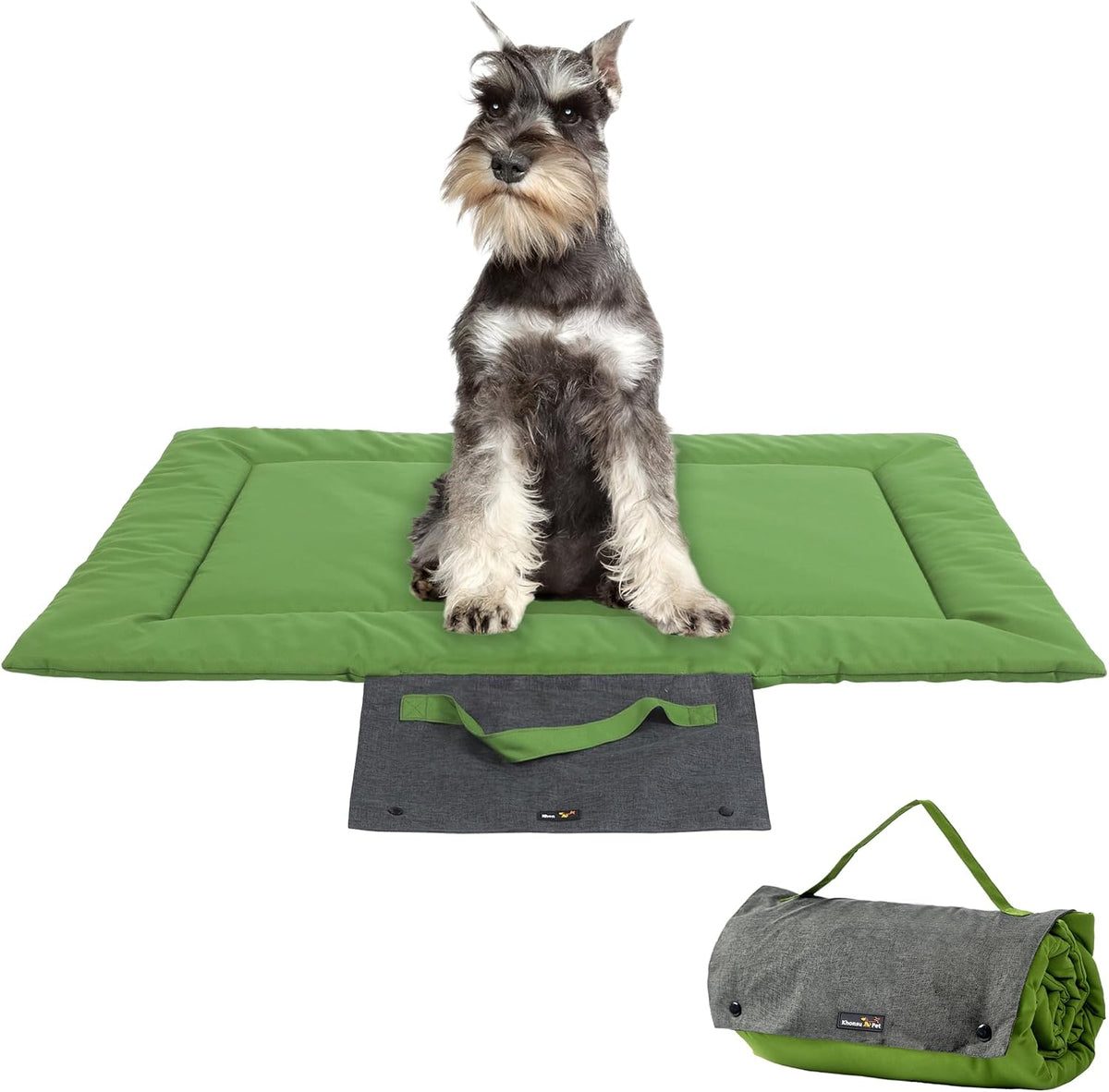 Alfombrilla plegable portátil para perros KHONSU PET, ideal para viajes, camping, como mantel individual, impermeable y lavable