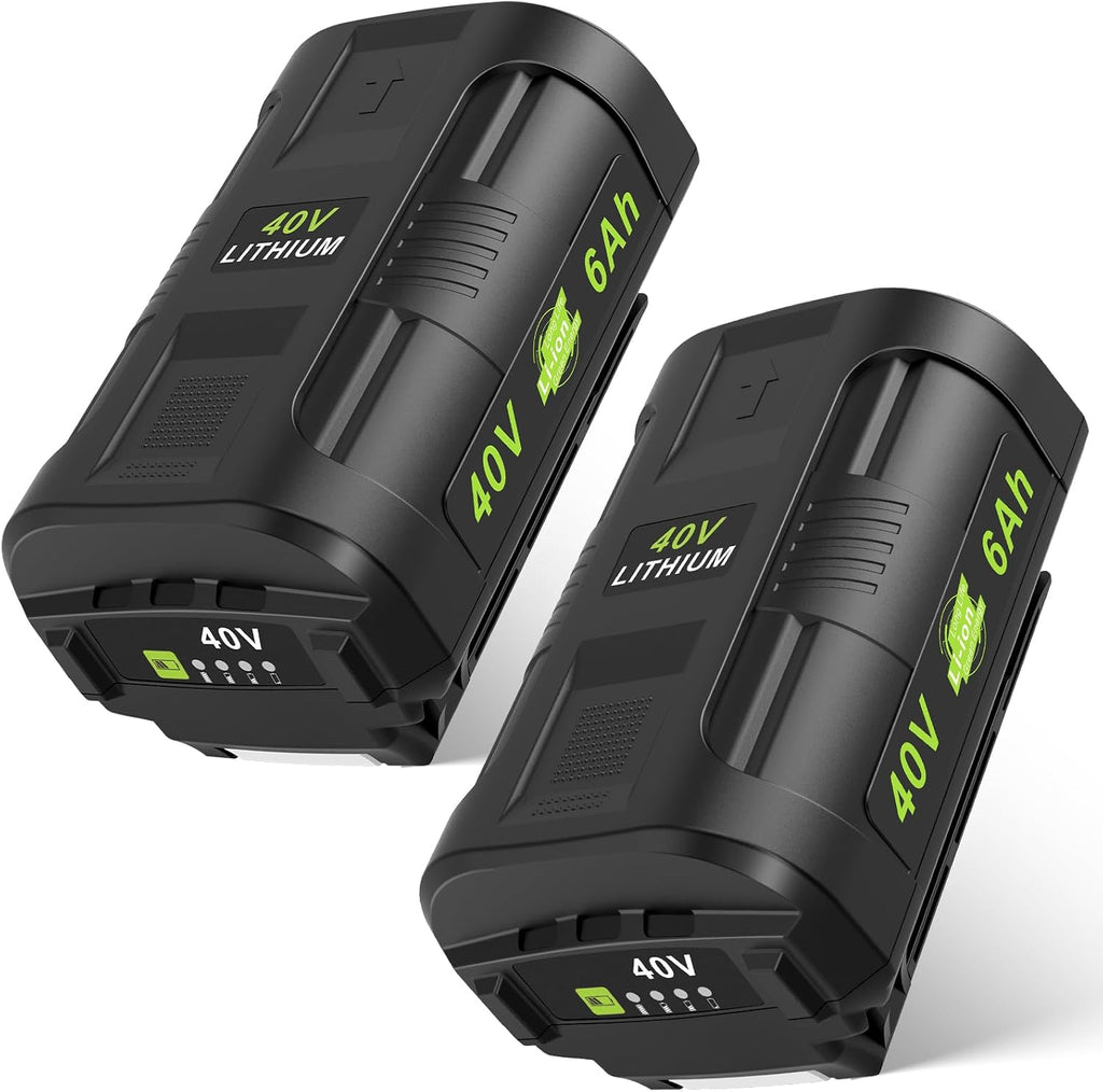 ARyee 6.0Ah 40V OP4060 OP4050A Reemplazo para batería Ryobi 40V