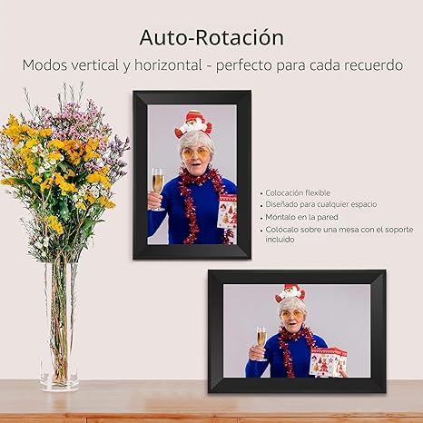 Uhale Digital Picture Frame 10.1" WiFi 32GB | Pantalla IPS Touch HD