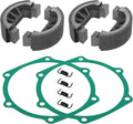 Juego de zapatas de freno M MATI, kit de juntas y resortes (2 unidades) para tractor John Deere 750 770 790 M805735 CH15072 M803177 CH15073